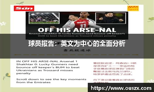 球员报告：英文为中心的全面分析
